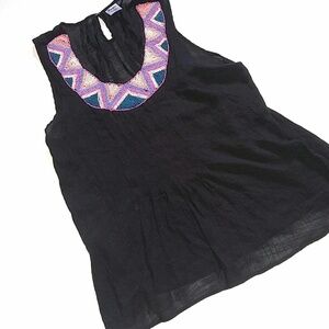 Wrangler Beaded Tunic Tank L